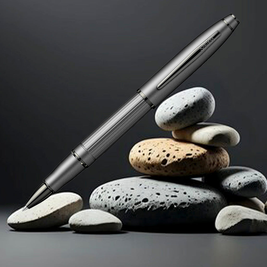 Scrikss Noble 350 Anthracite Roller Ball Pen 91460