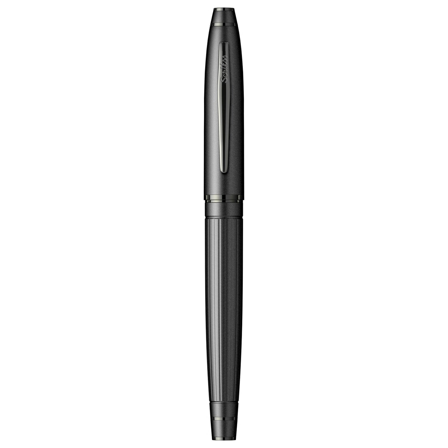 Scrikss Noble 350 Matt Black Roller Ball Pen 89627