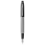 Scrikss Noble 35C Spiral Black CT Fountain Pen