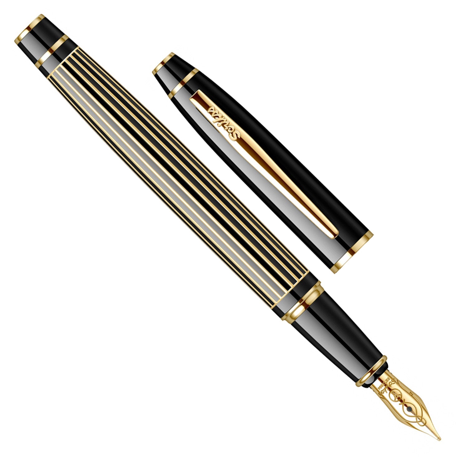 Scrikss Noble 35L Black GT Fountain Pen