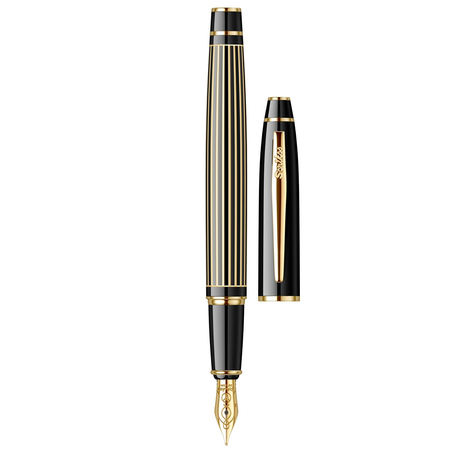 Scrikss Noble 35L Black GT Fountain Pen
