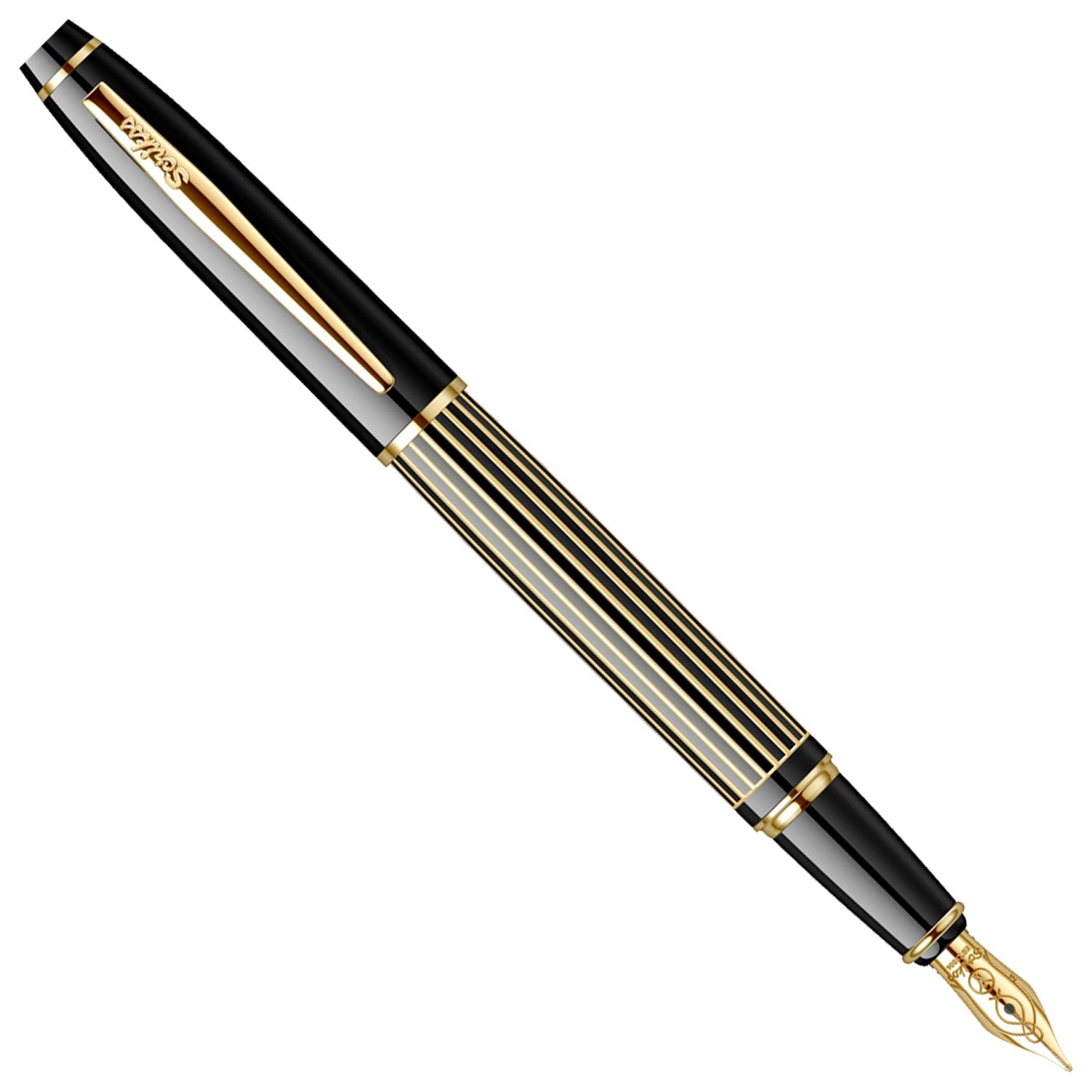 Scrikss Noble 35L Black GT Fountain Pen