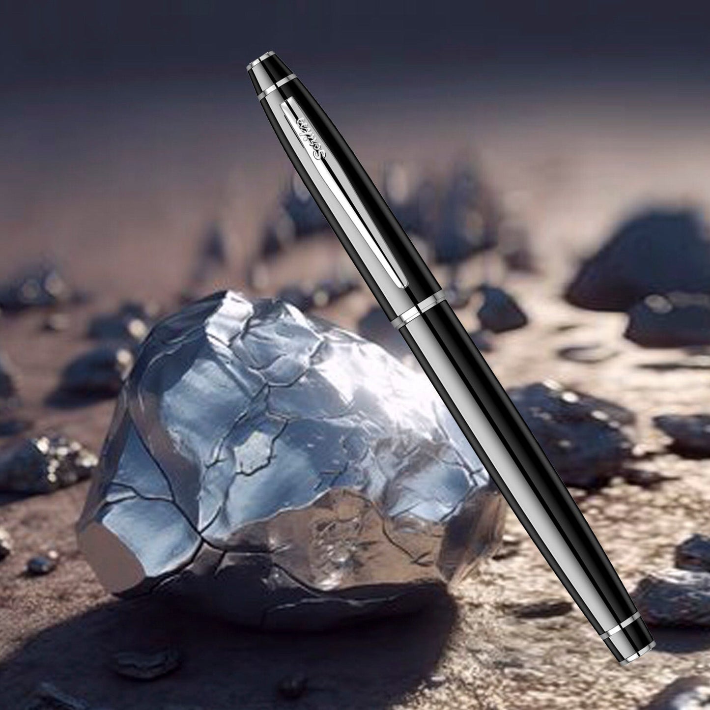 Scrikss Noble 35 Black CT Fountain Pen