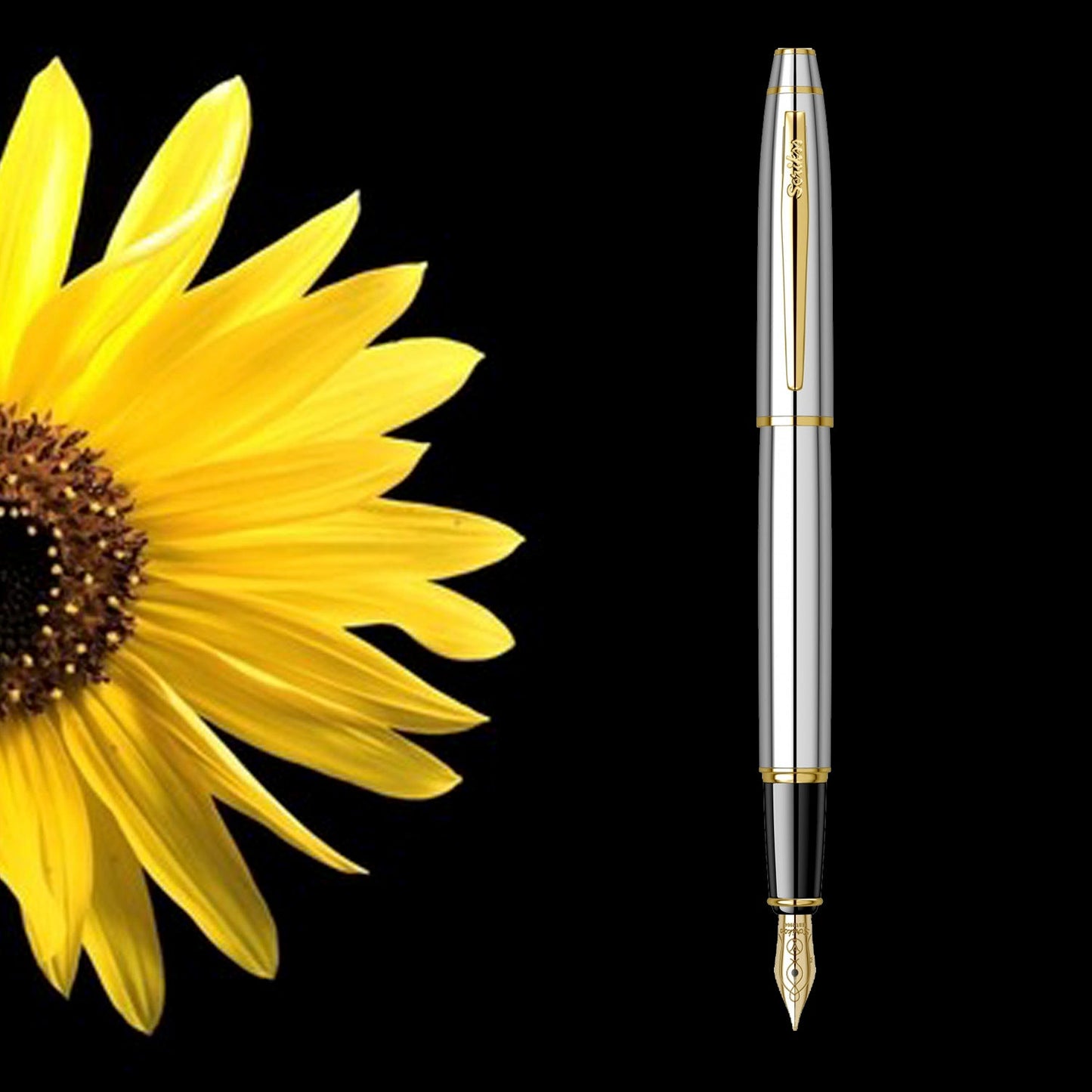 Scrikss Noble 35 Chrome GT Fountain Pen