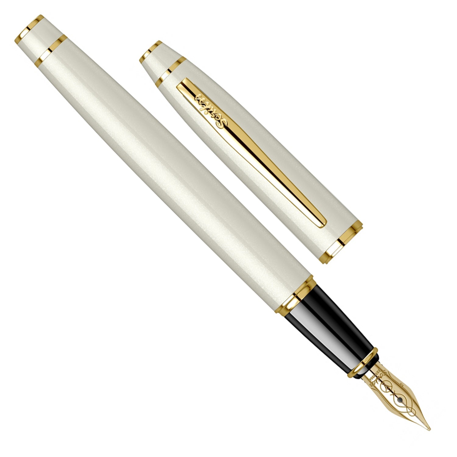 Scrikss Noble 35 Ivory GT Fountain Pen