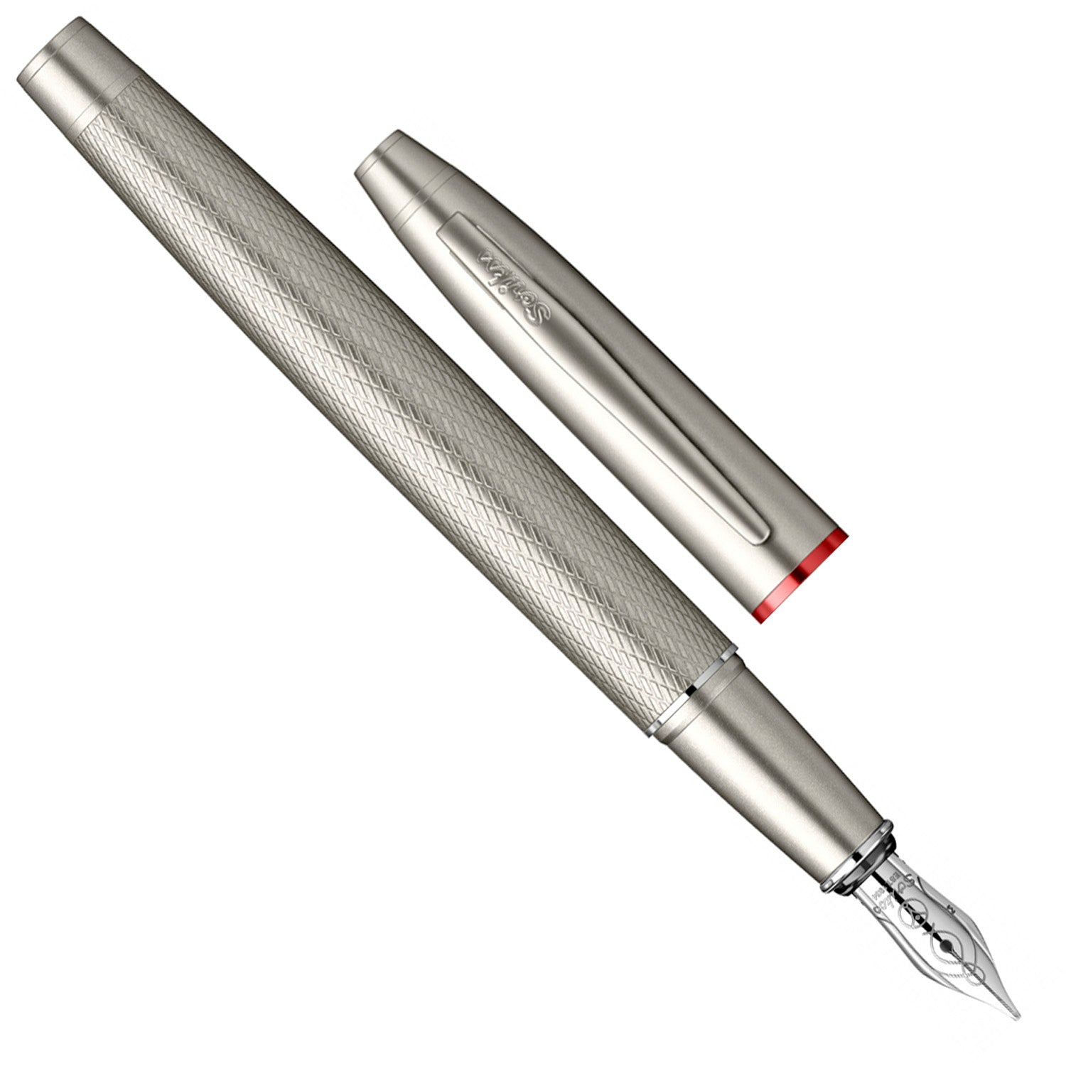 Scrikss Noble 35 Matte Titanium Fountain Pen