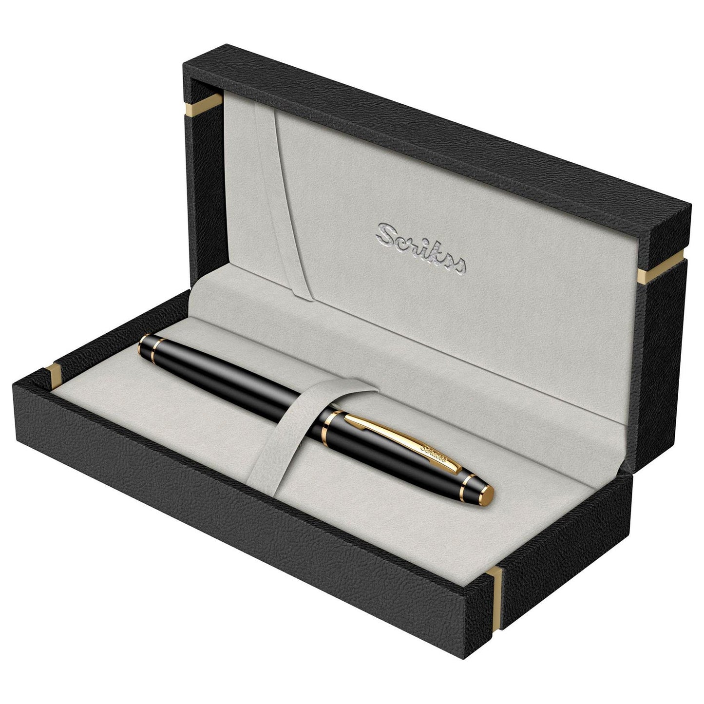 Scrikss Noble 35 Matt Black GT Fountain Pen