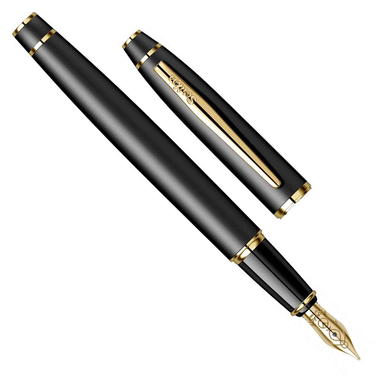 Scrikss Noble 35 Matt Black GT Fountain Pen