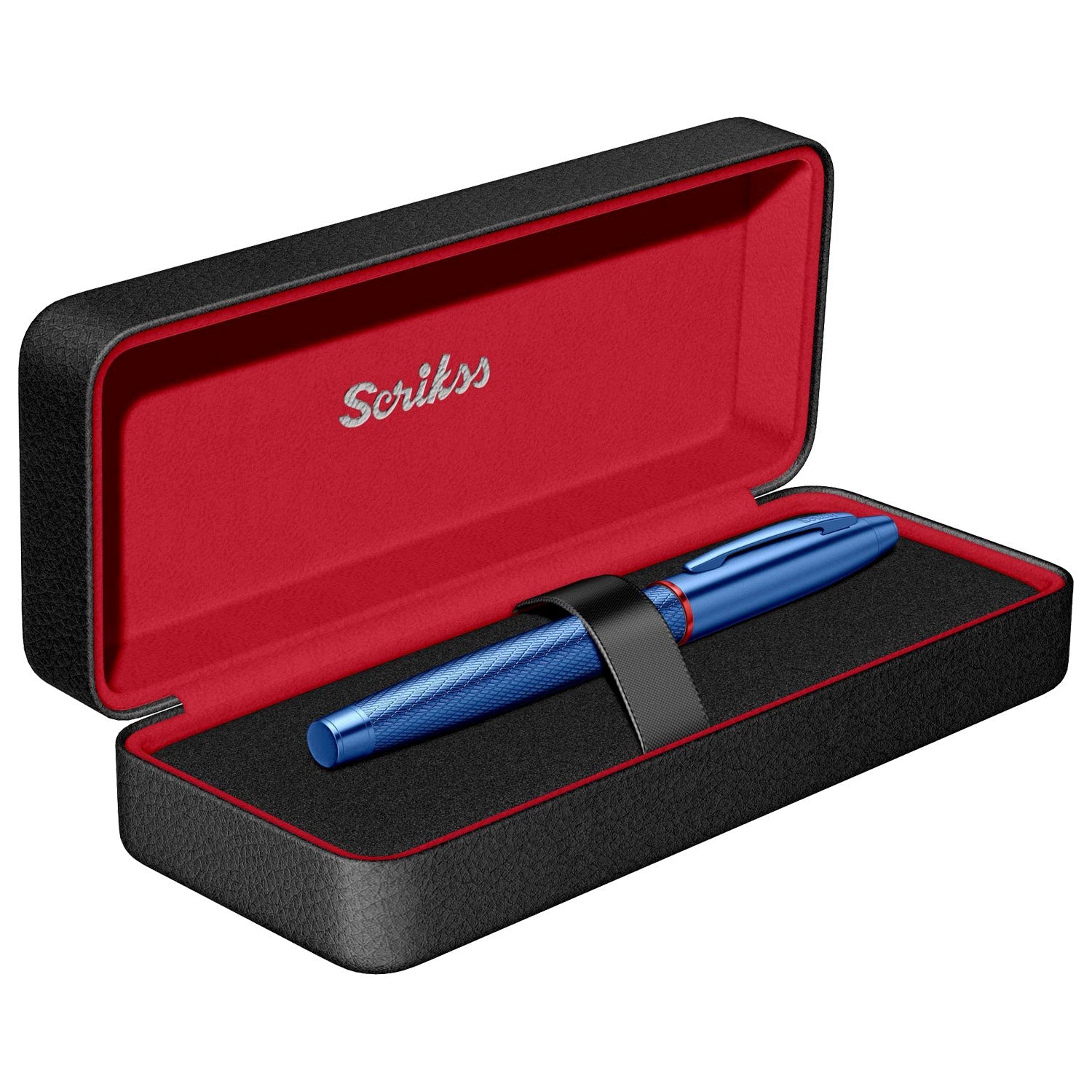 Scrikss Noble 35 Metallic Blue Fountain Pen