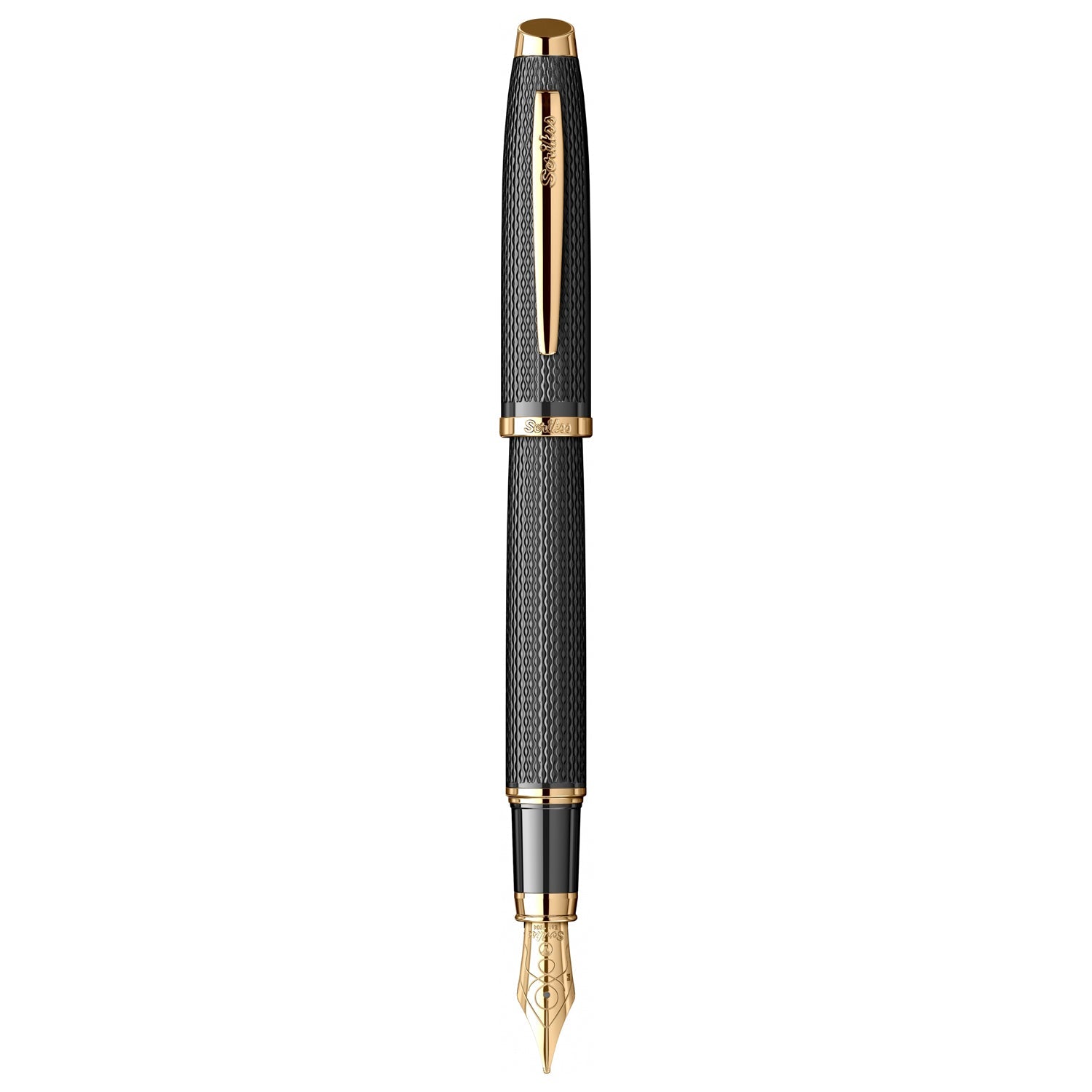 Scrikss Oscar 390 Matt Black GT Fountain Pen