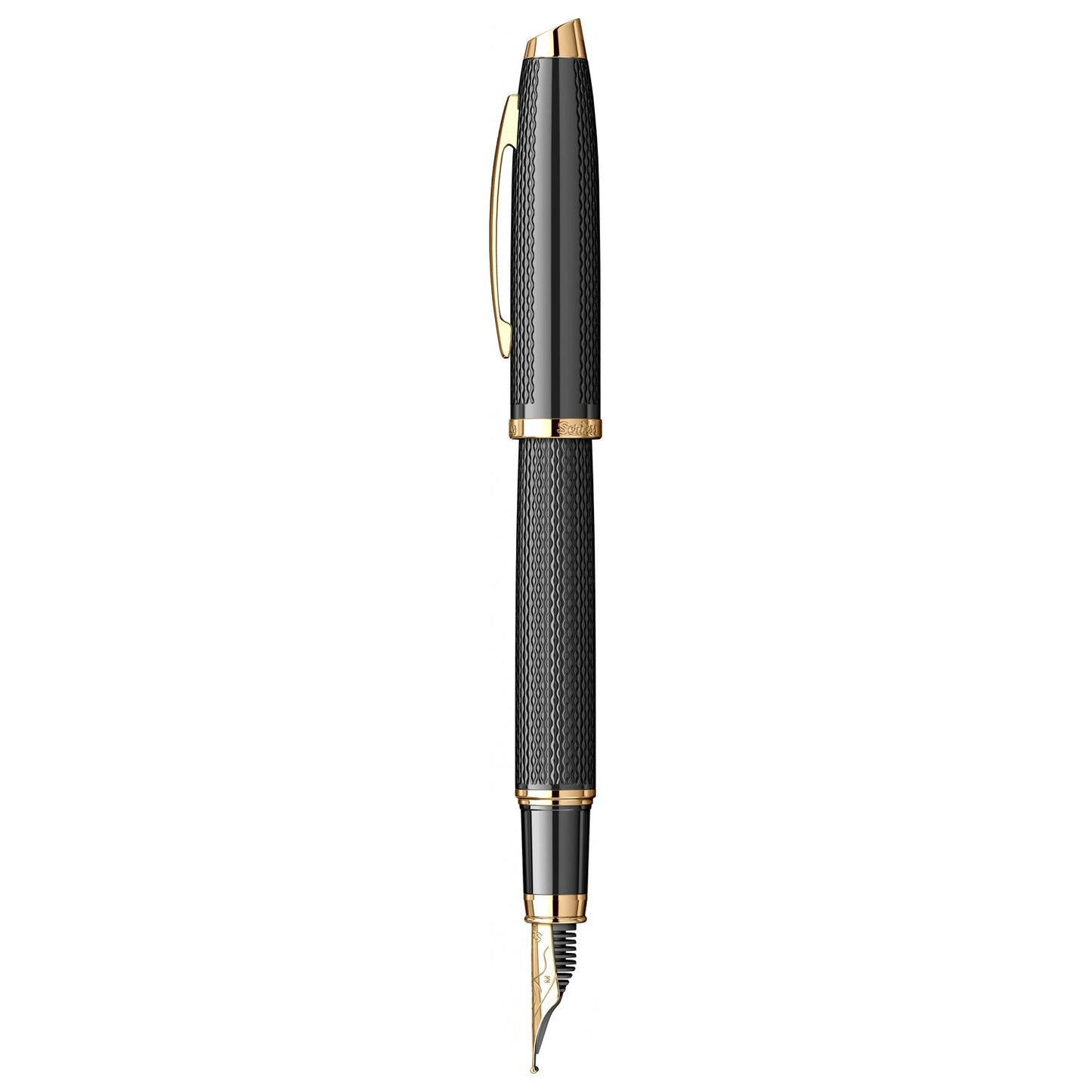 Scrikss Oscar 390 Matt Black GT Fountain Pen