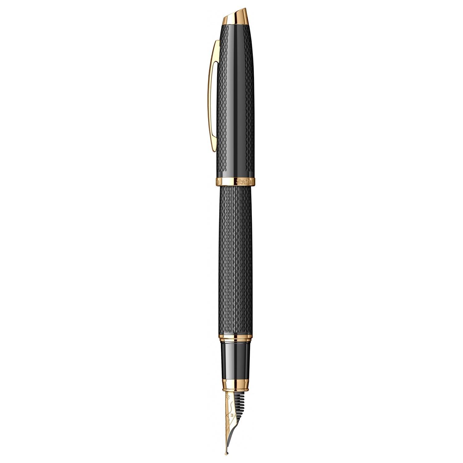 Scrikss Oscar 390 Matt Black GT Fountain Pen