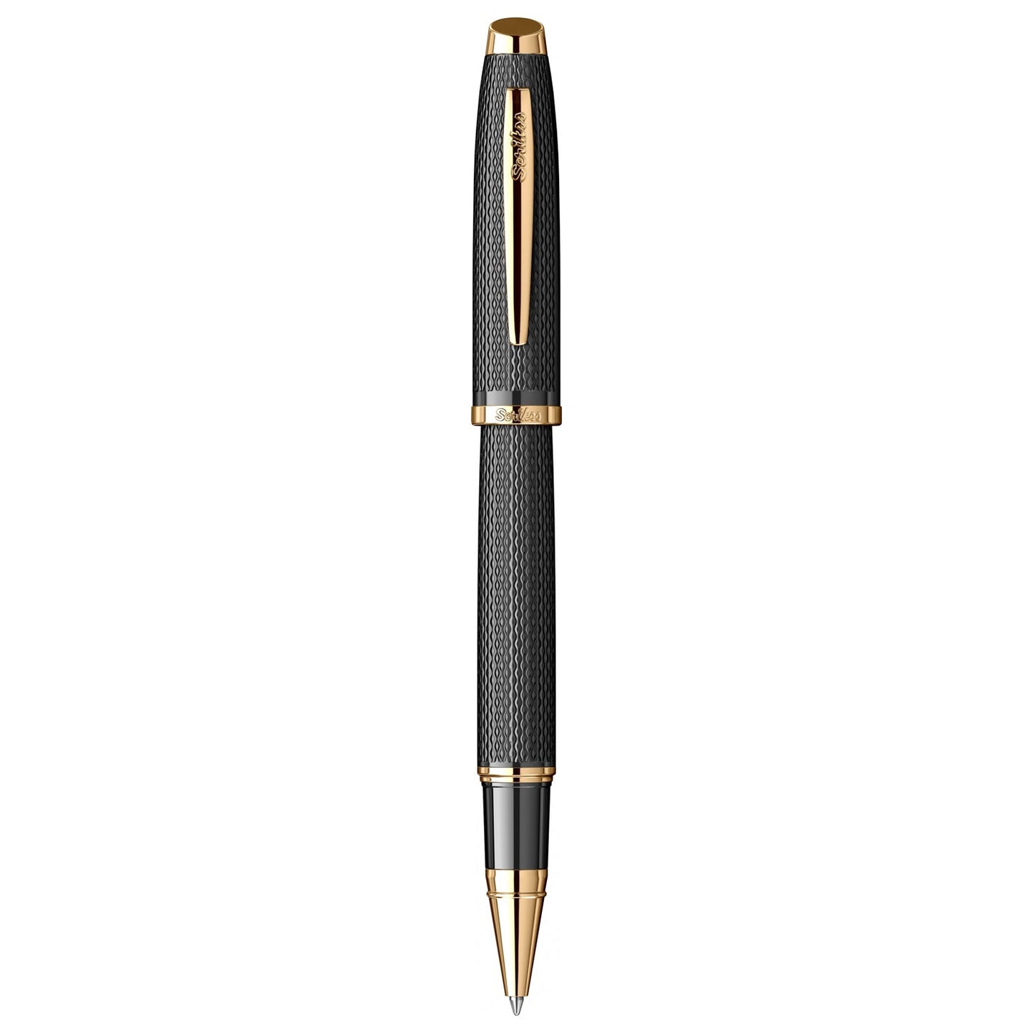 Scrikss Oscar 390 Matt Black GT Roller Ball Pen 96069