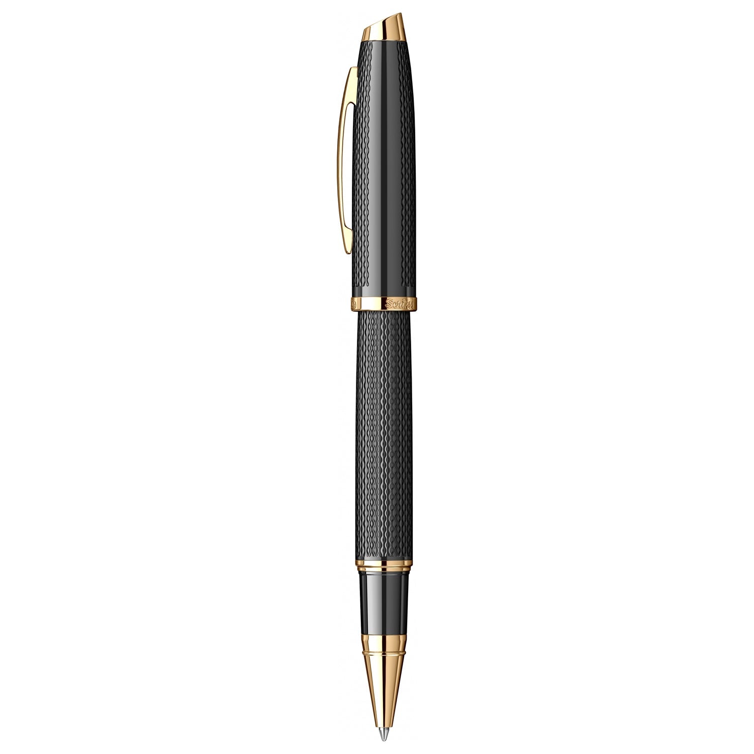 Scrikss Oscar 390 Matt Black GT Roller Ball Pen 96069