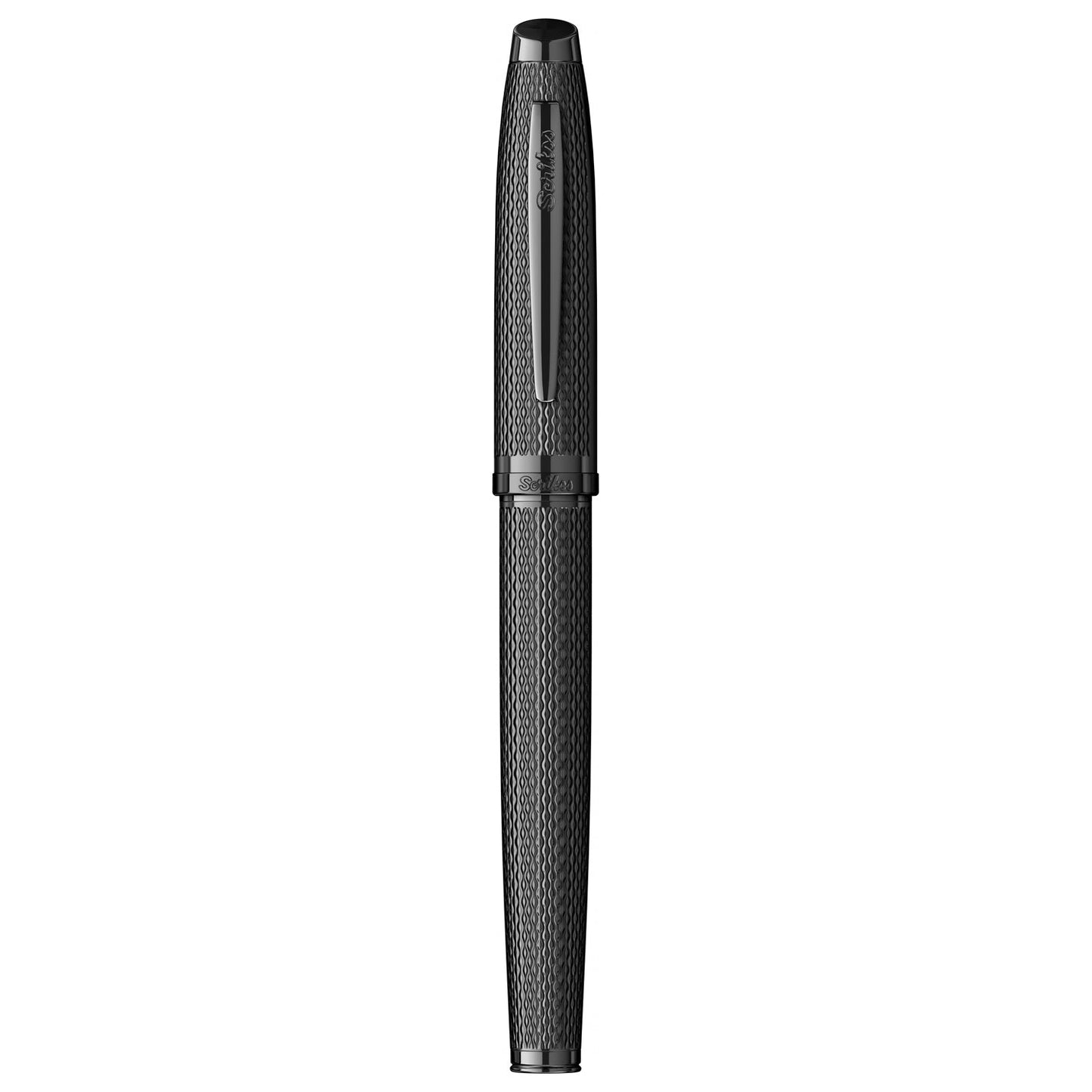 Scrikss Oscar 390 Matt Black PVD Fountain Pen