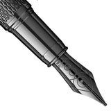 Scrikss Oscar 390 Matt Black PVD Fountain Pen