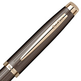 Scrikss Oscar 39 Brown Pink Gold GT Roller Ball Pen 81409
