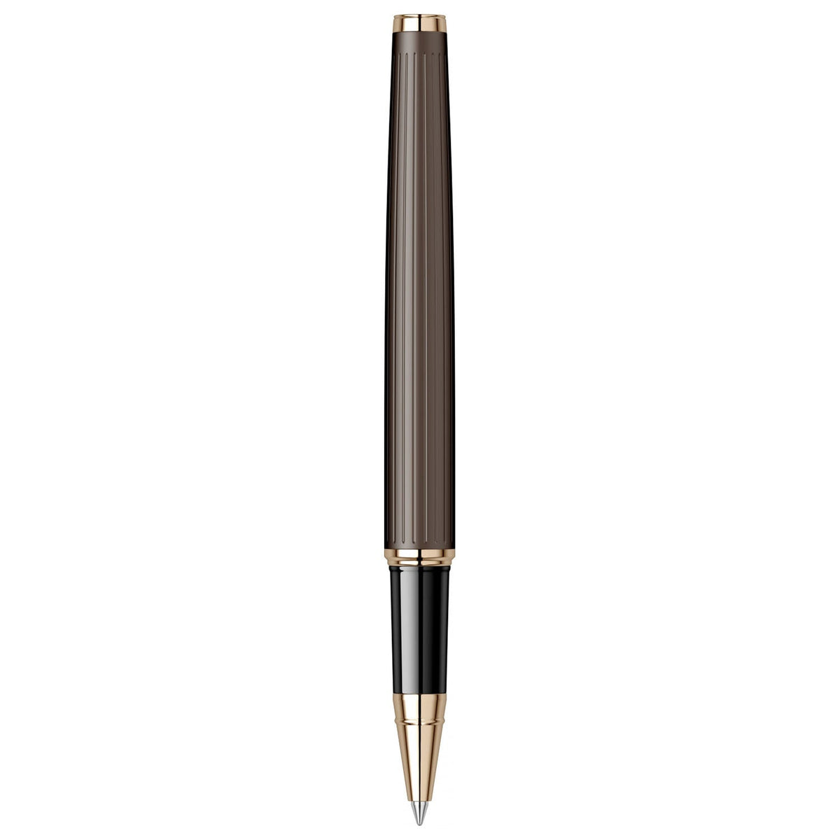 Scrikss Oscar 39 Brown Pink Gold GT Roller Ball Pen 81409