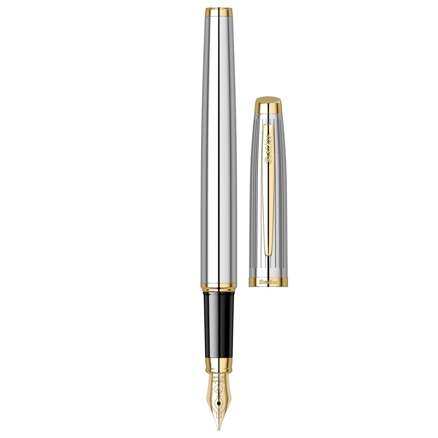 Scrikss Oscar 39 Chrome GT Fountain Pen