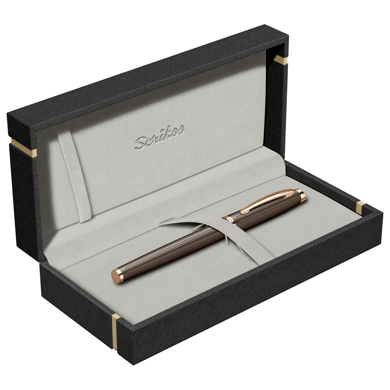 Scrikss Oscar 39 Rose Gold GT Fountain Pen