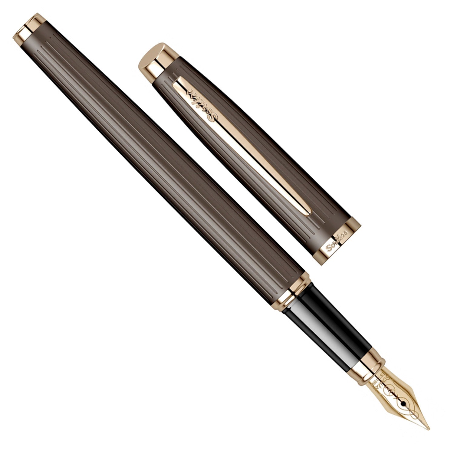 Scrikss Oscar 39 Rose Gold GT Fountain Pen
