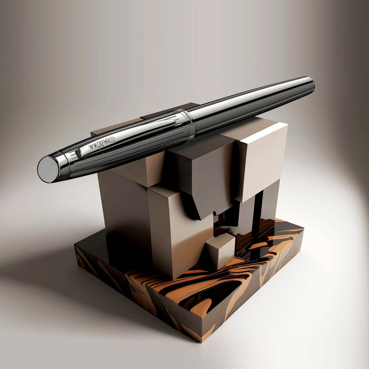 Scrikss Oscar 39 Titanium Fountain Pen