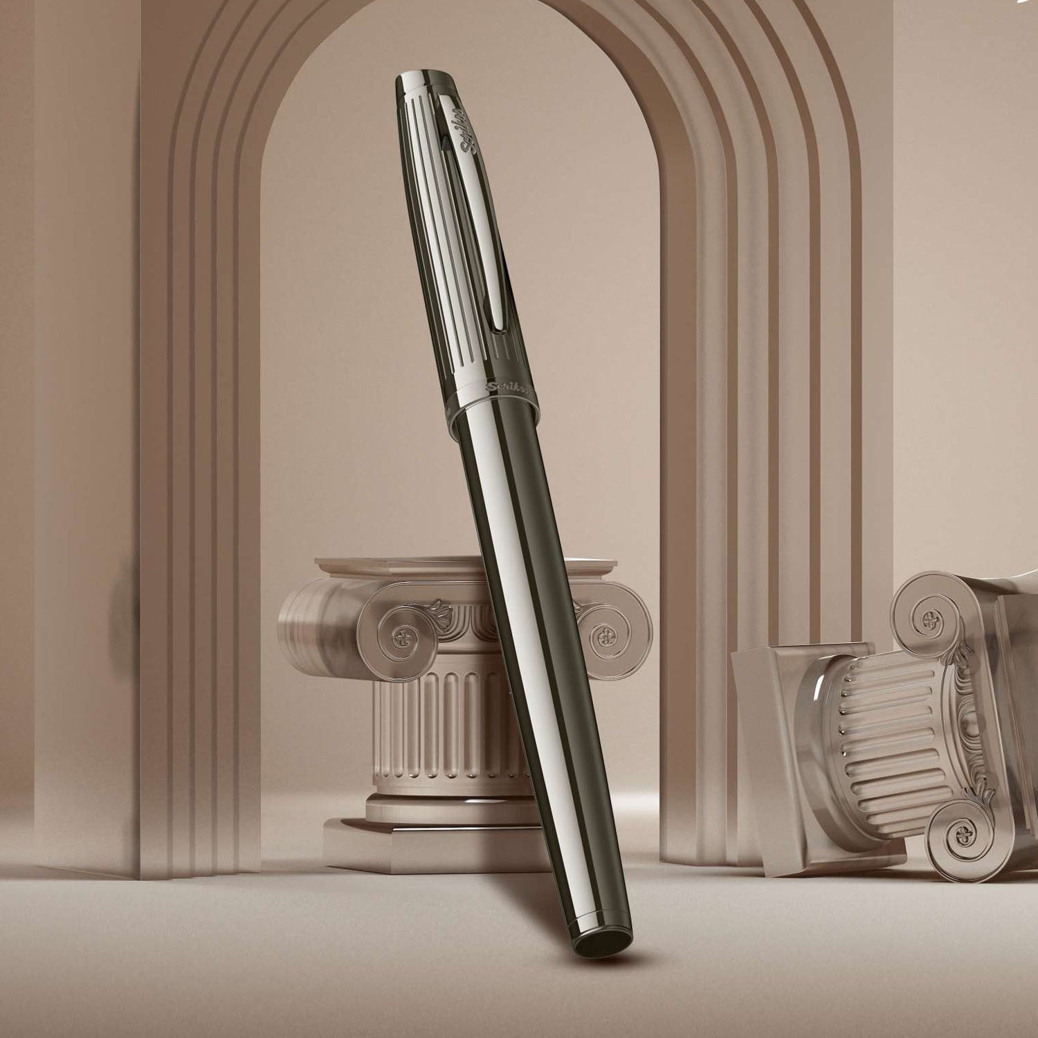 Scrikss Oscar 39 Titanium Roller Ball Pen 66734