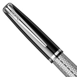 Scrikss Pera 477 Black Wave Chrome CT Fountain Pen