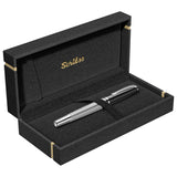 Scrikss Pera 477 Black Wave Chrome CT Fountain Pen