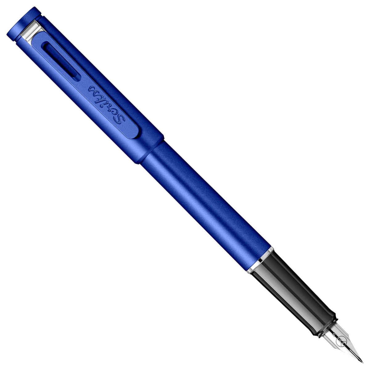 Scrikss Punto Blue PVD Fountain Pen