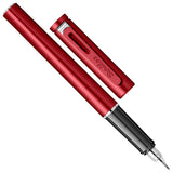Scrikss Punto Burgundy PVD Fountain Pen