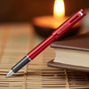 Scrikss Punto Burgundy PVD Fountain Pen