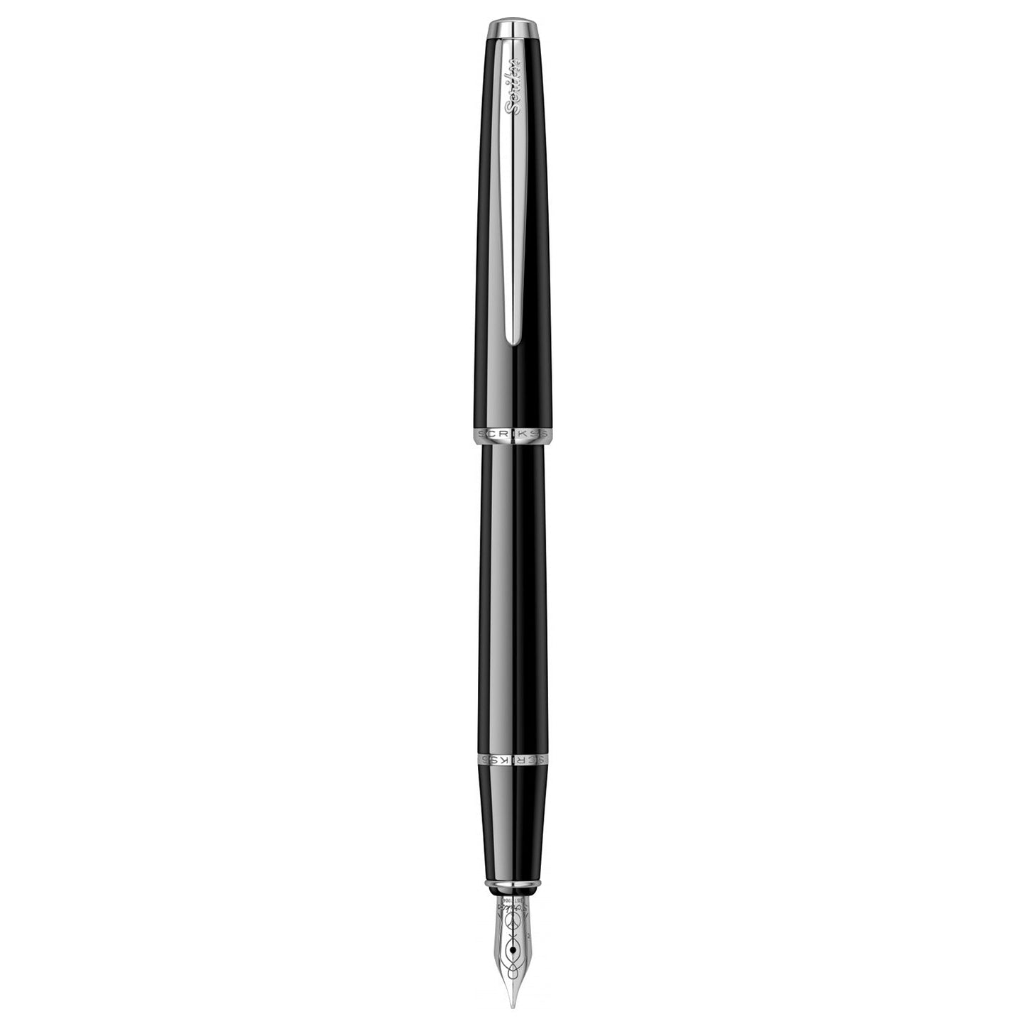 Scrikss Vintage 33 Black CT Fountain Pen