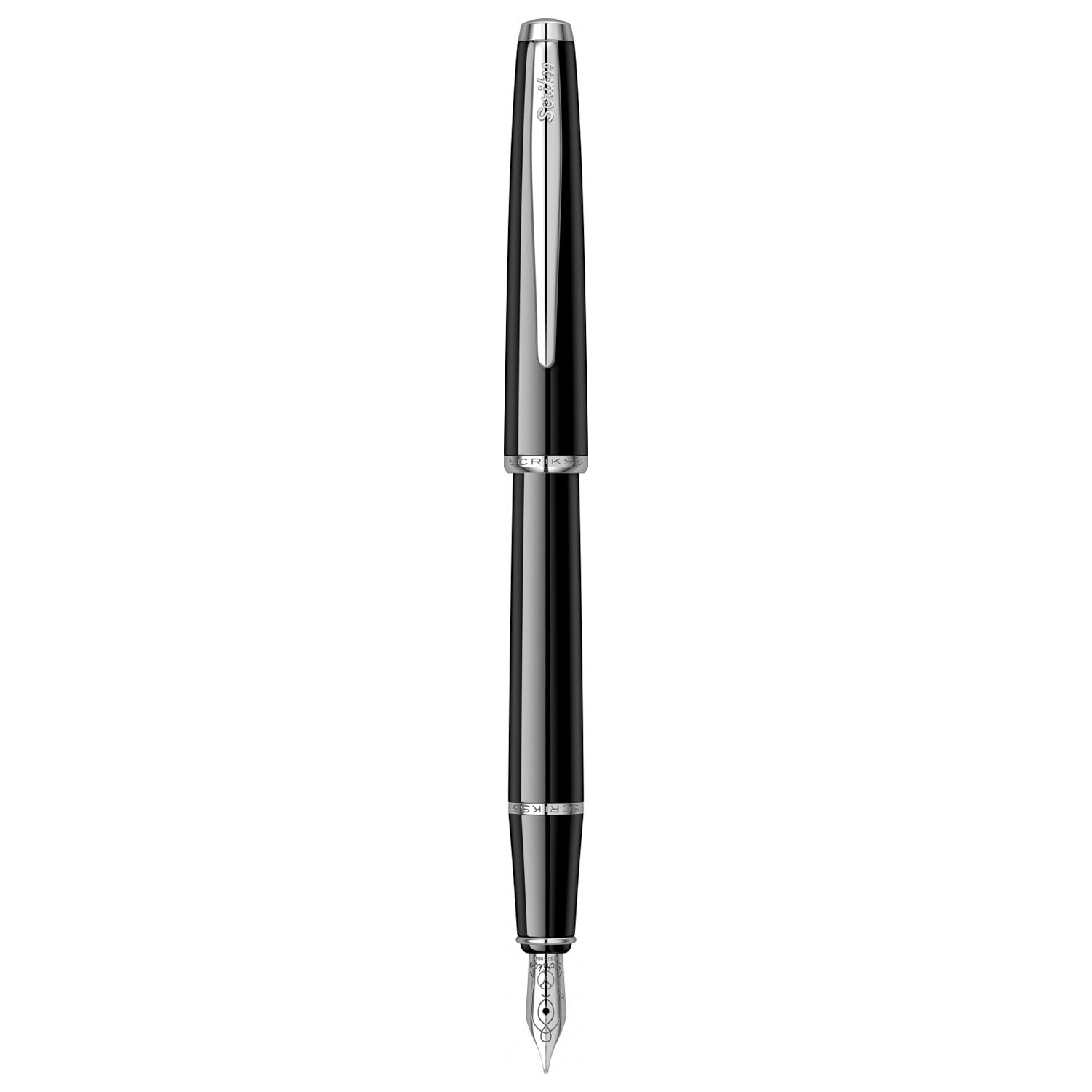 Scrikss Vintage 33 Black CT Fountain Pen