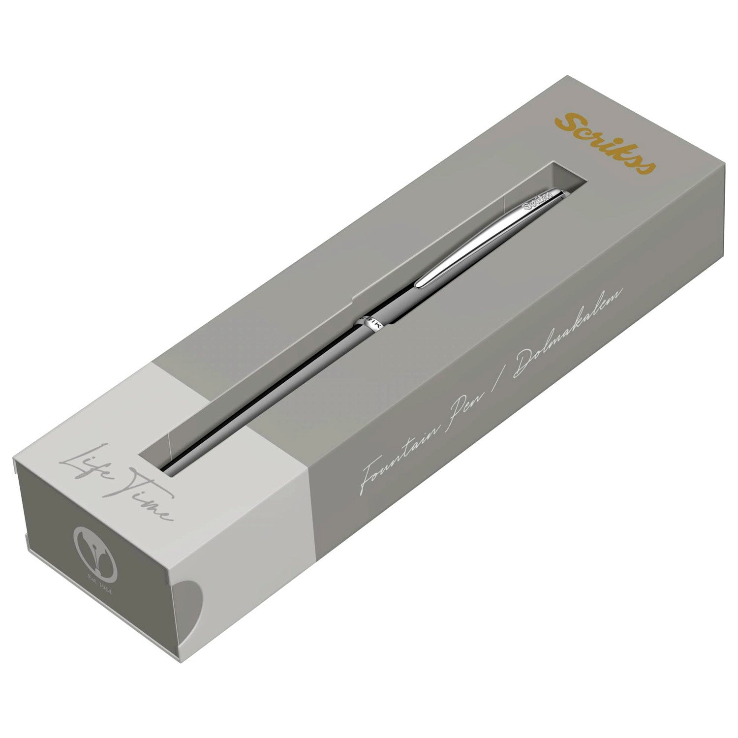 Scrikss Vintage 33 Black CT Fountain Pen