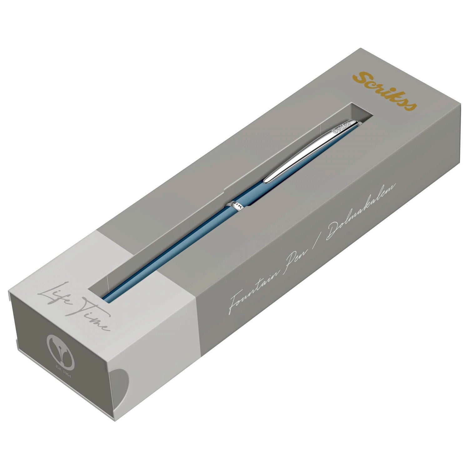 Scrikss Vintage 33 Blue CT Fountain Pen