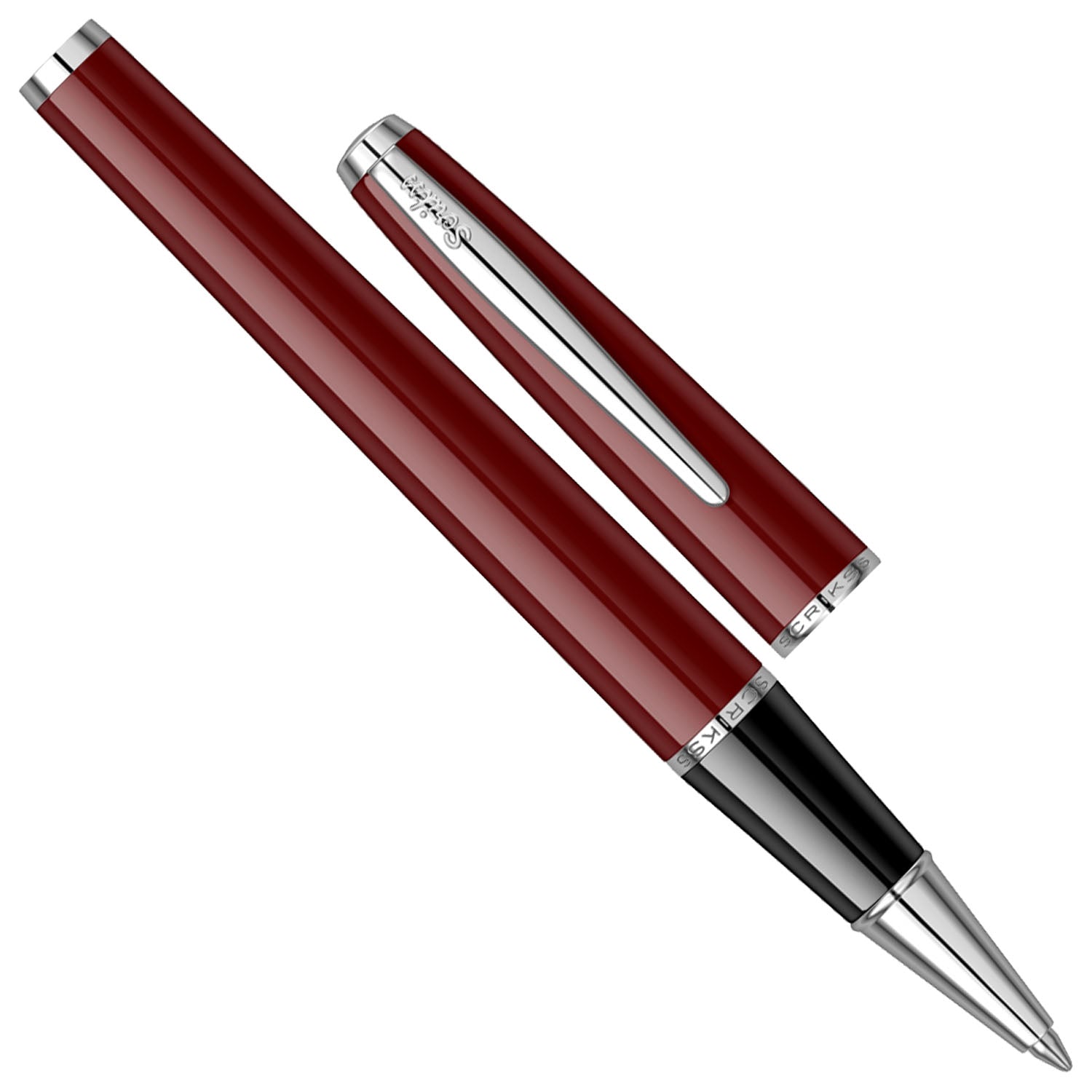 Scrikss Vintage 33 Burgundy CT Roller Ball Pen 81614