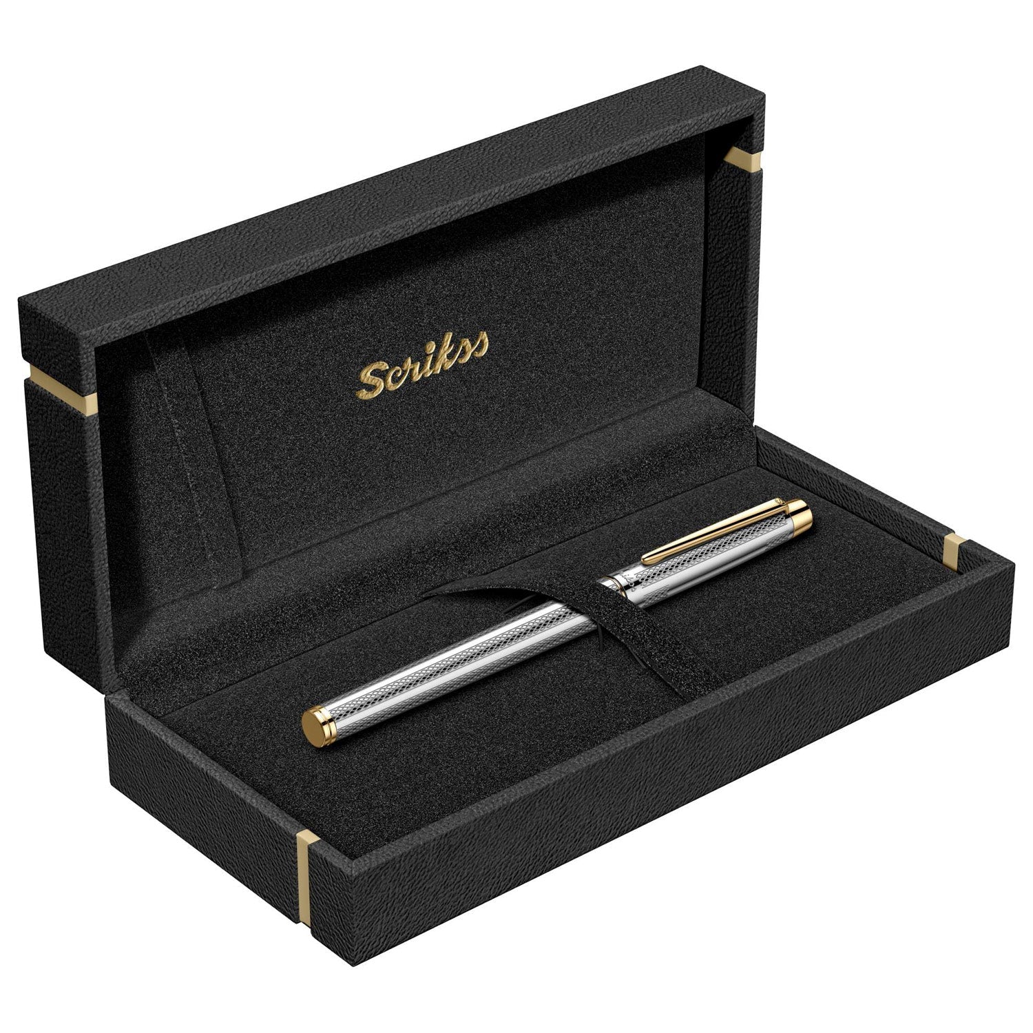 Scrikss Venus 722 Wave Chrome GT Fountain Pen