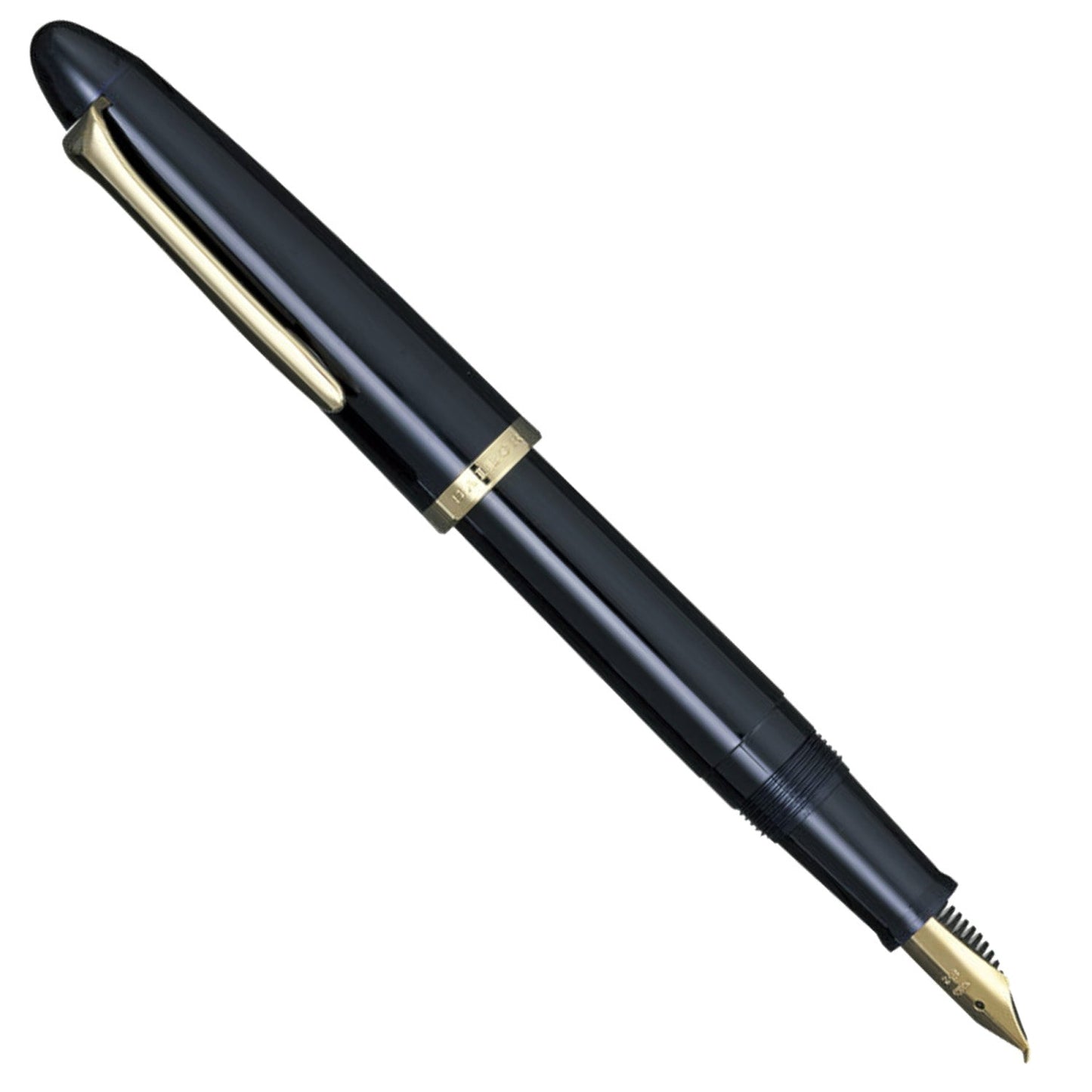 Sailor 1911 Fude De Mannen Black GT Fountain Pen 10-0212-740