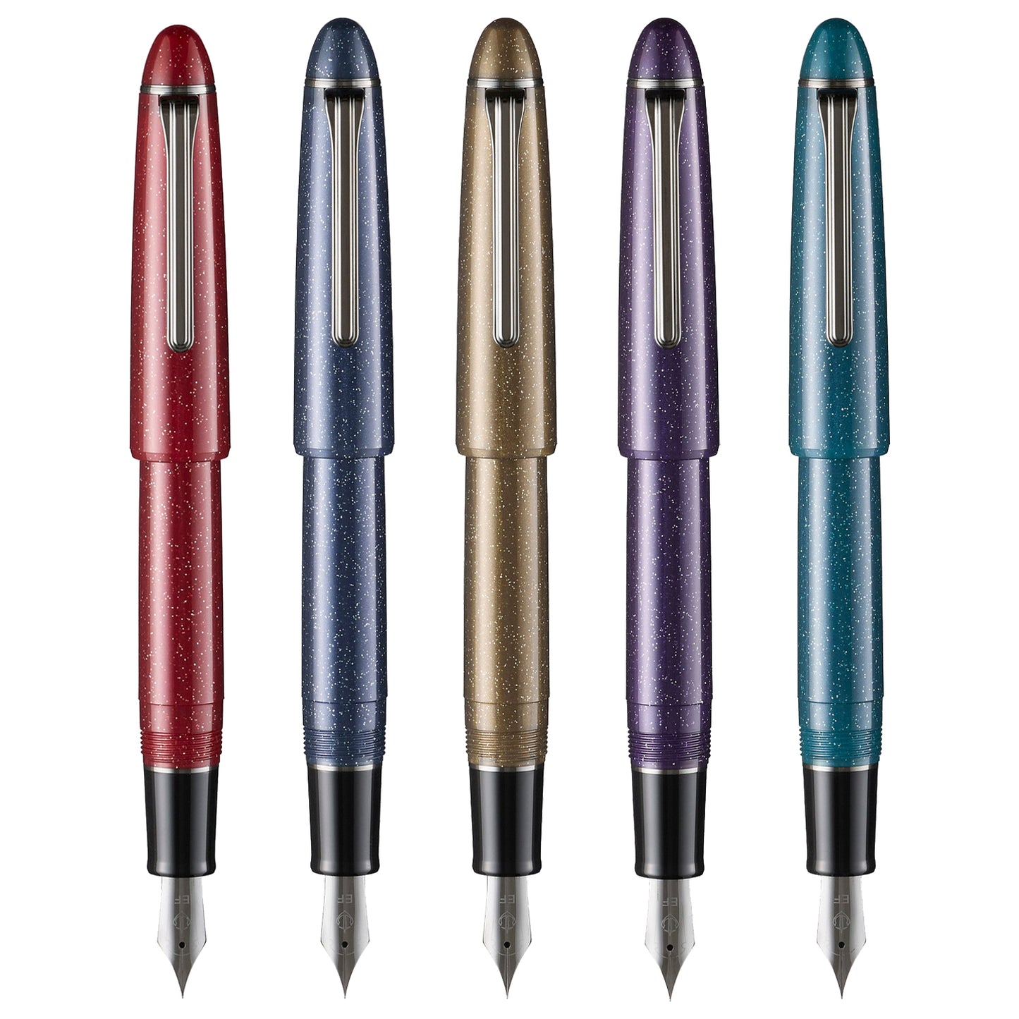 Sailor 1911L Casual Galaxy Solar Flare Gold PVD Fountain Pen (Limited Edition)