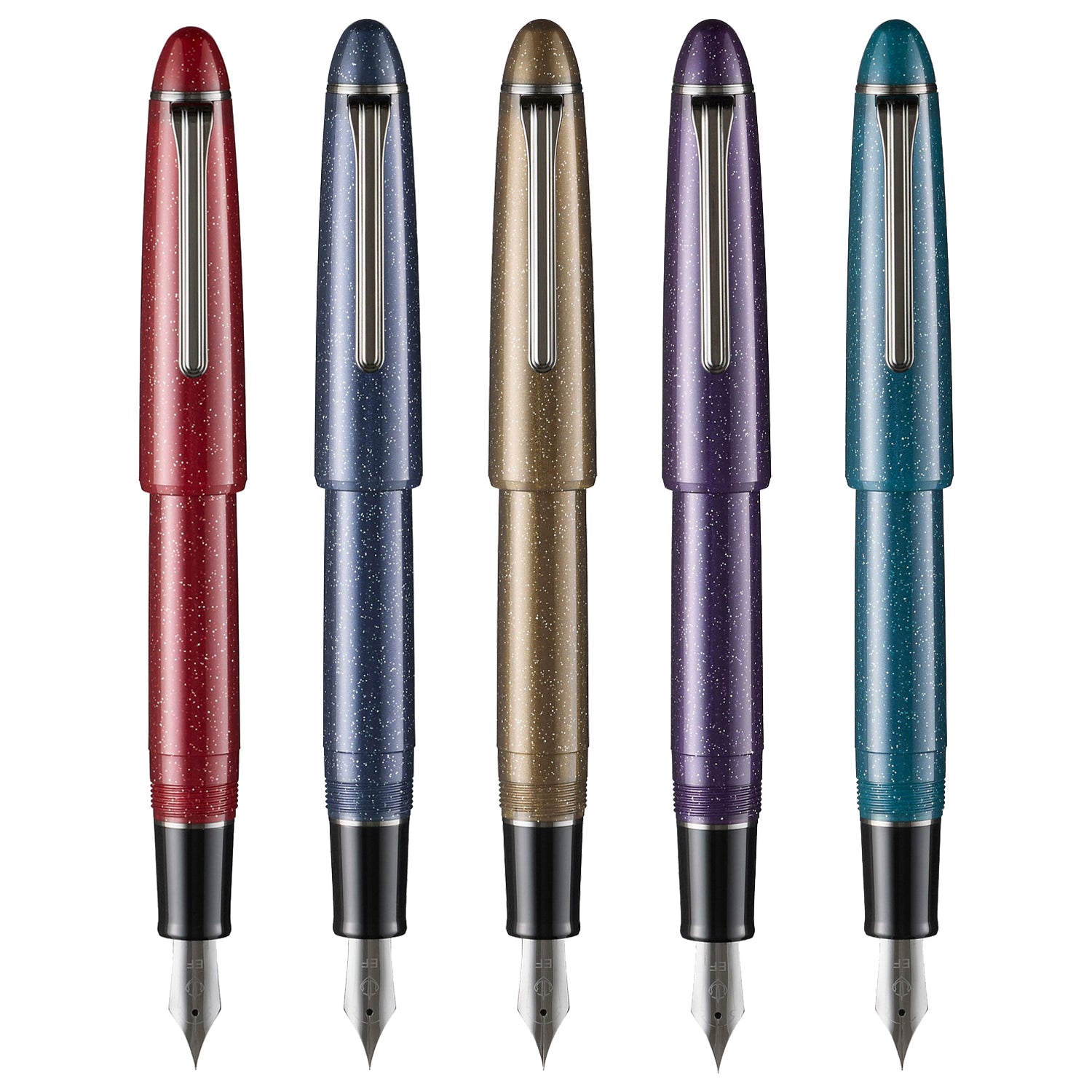 Sailor 1911L Casual Galaxy Solar Flare Gold PVD Fountain Pen (Limited Edition)