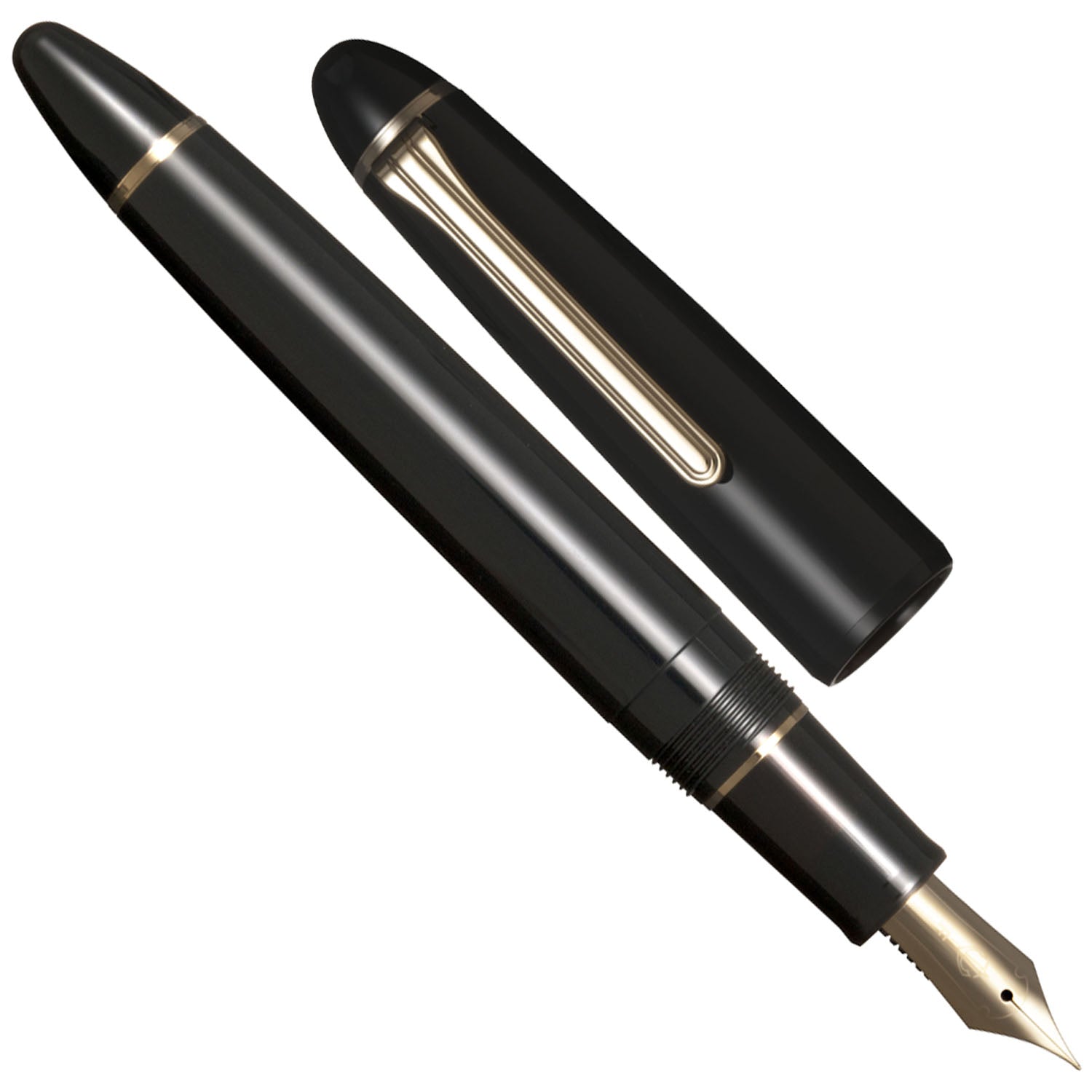 Sailor 1911L Casual Muted Black GT Fountain Pen