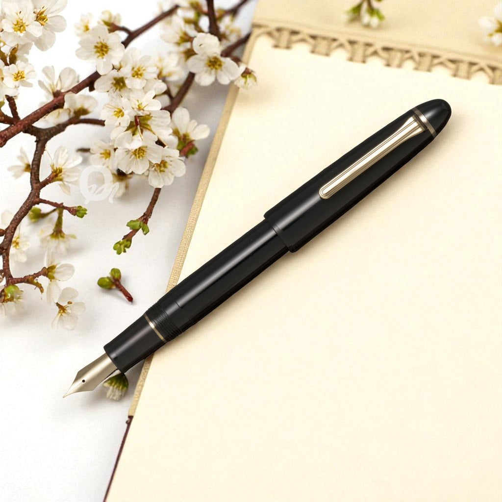 Sailor 1911L Casual Muted Black GT Fountain Pen