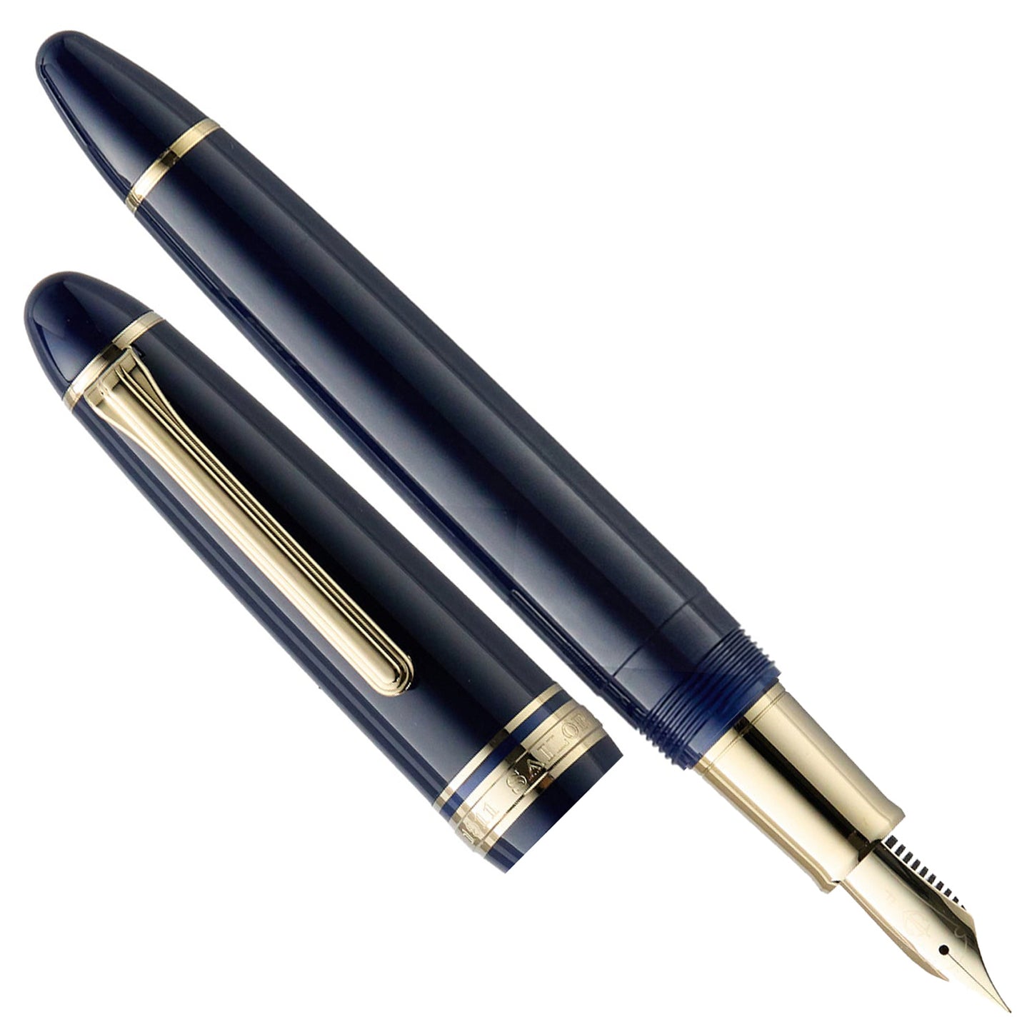 Sailor 1911L Casual Stable Muted Blue GT Fountain Pen