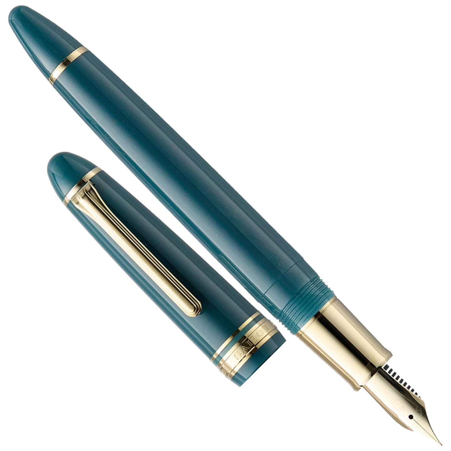 Sailor 1911L Casual Stable Muted Green GT Fountain Pen