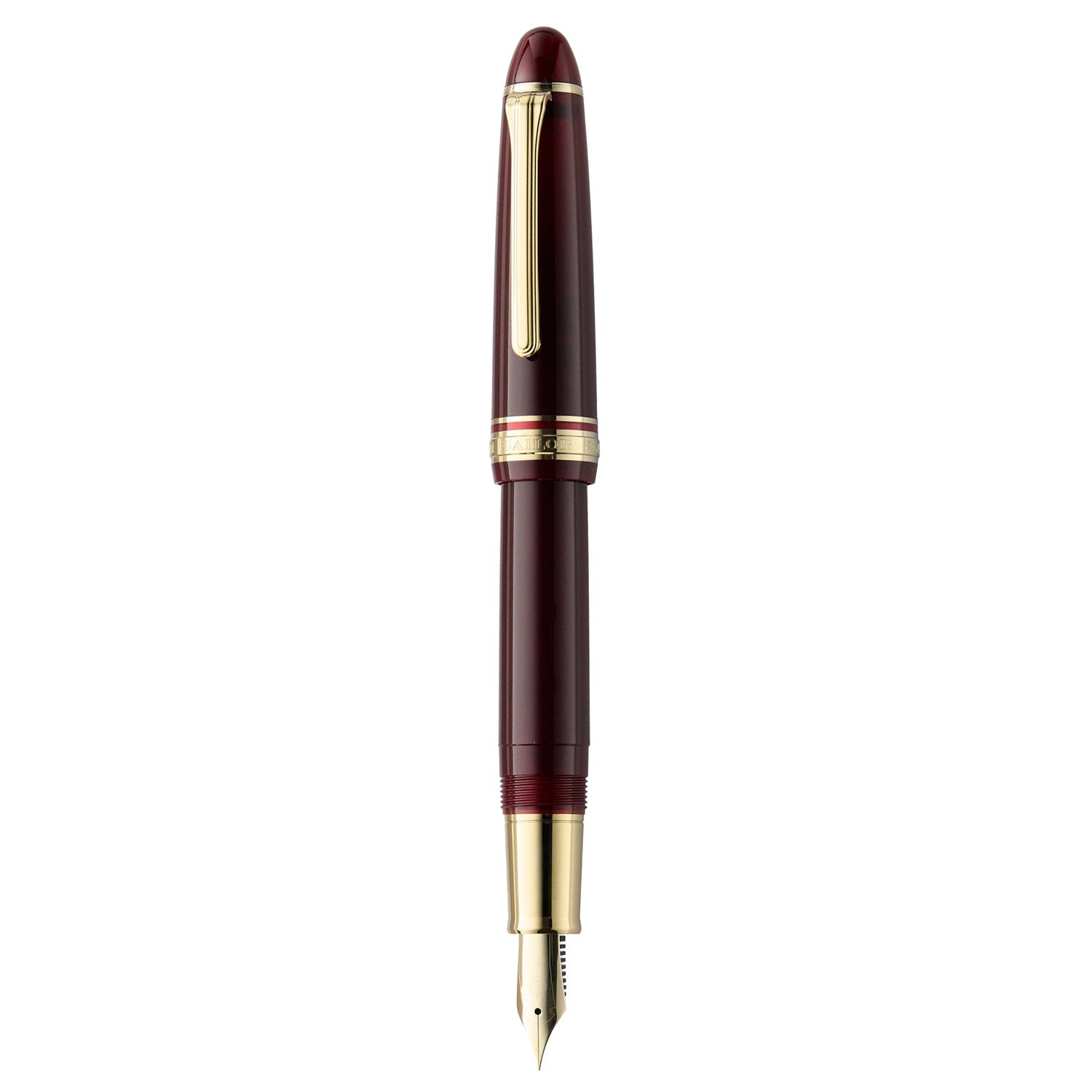 Sailor 1911L Casual Stable Muted Red GT Fountain Pen