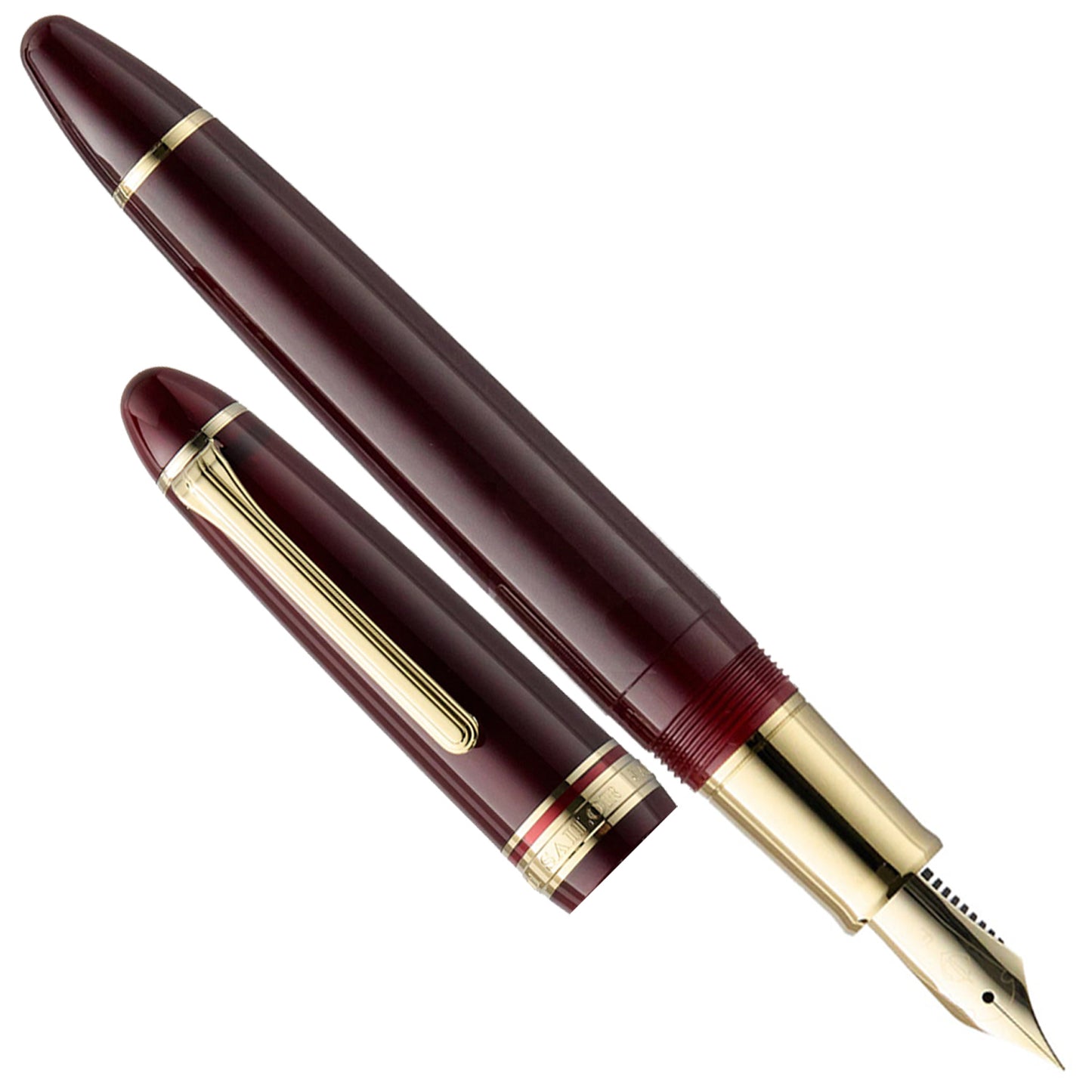 Sailor 1911L Casual Stable Muted Red GT Fountain Pen