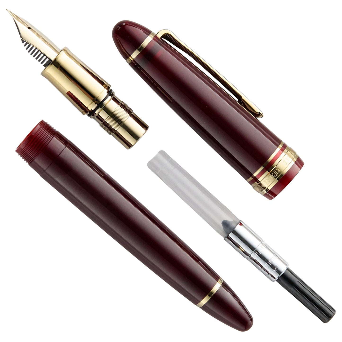 Sailor 1911L Casual Stable Muted Red GT Fountain Pen
