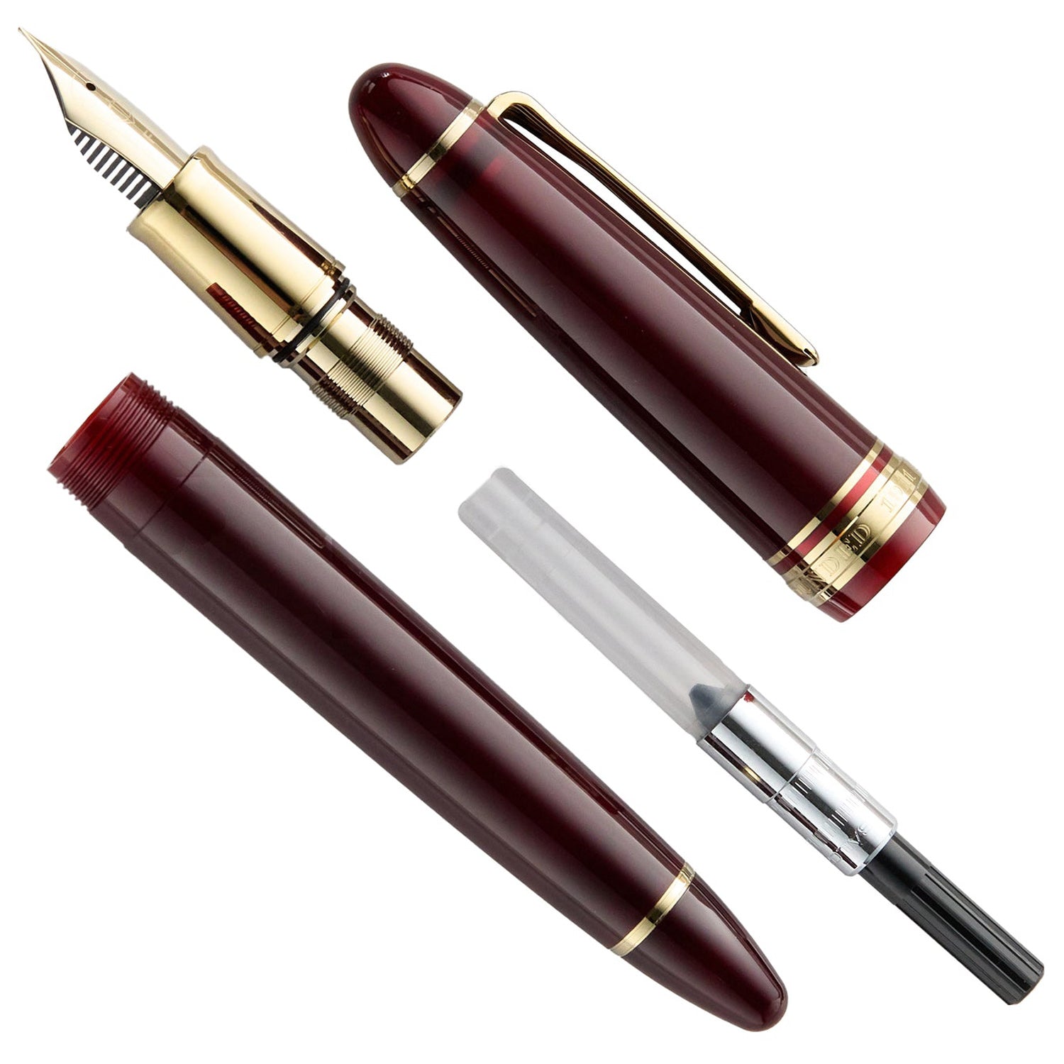 Sailor 1911L Casual Stable Muted Red GT Fountain Pen
