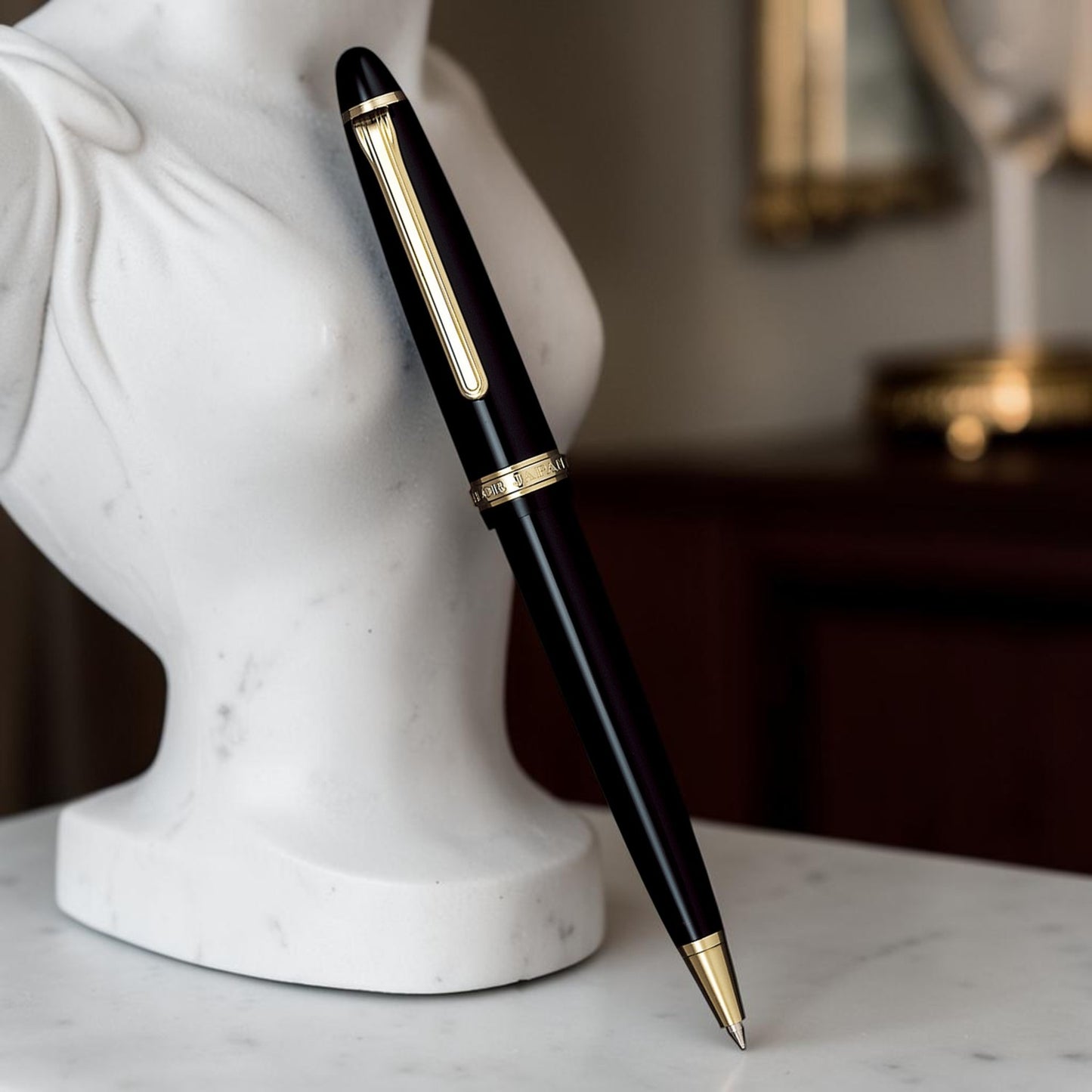Sailor 1911S Black GT Ballpoint Pen 16-0503-220